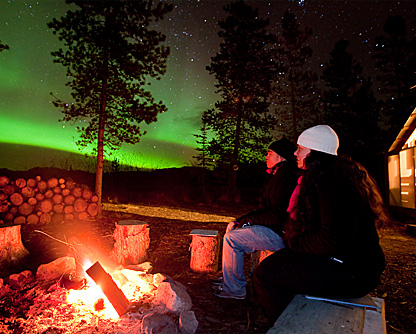 Aurora Borealis Yukon tour